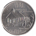 2004 - Quarter dollar United States Iowa (P) Filadelfia
